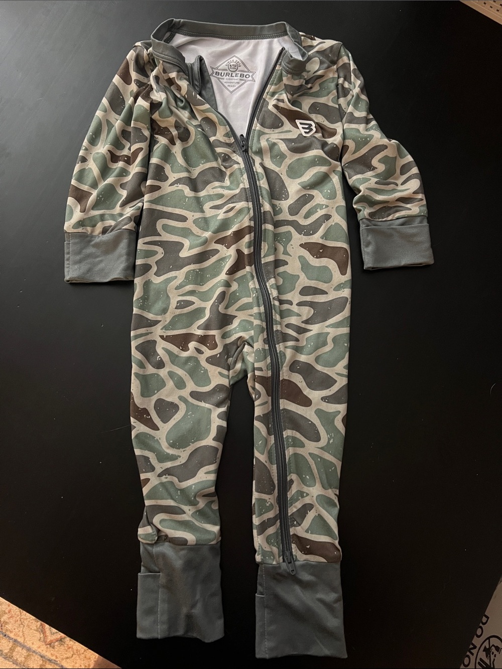 BURLEBO Kids Camo One-Piece